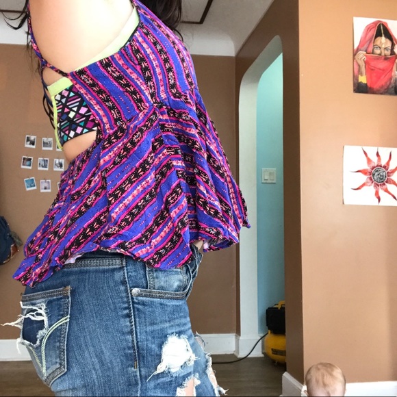 Geo-Print Strappy Tank - Picture 5 of 5